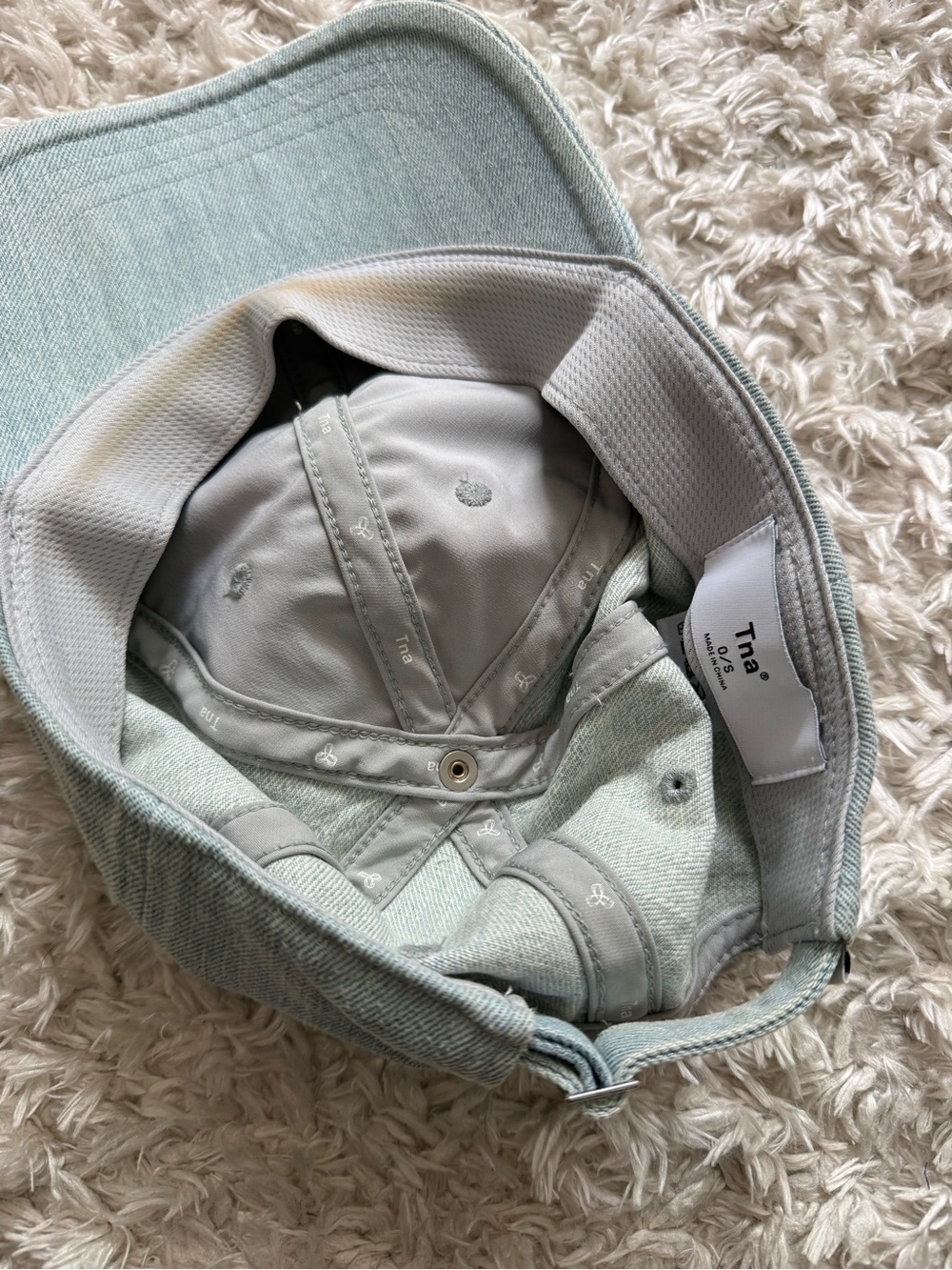 Kids Light Green Baseball Cap - Picture 2 of 2